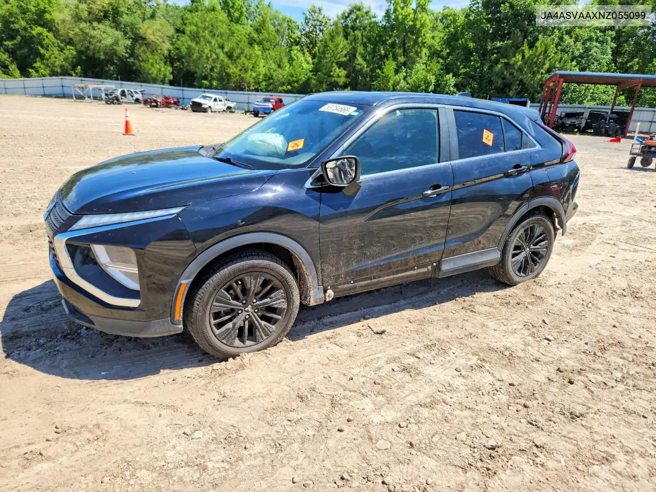 2022 Mitsubishi Eclipse Cross Le VIN: JA4ASVAAXNZ055099 Lot: 53754666