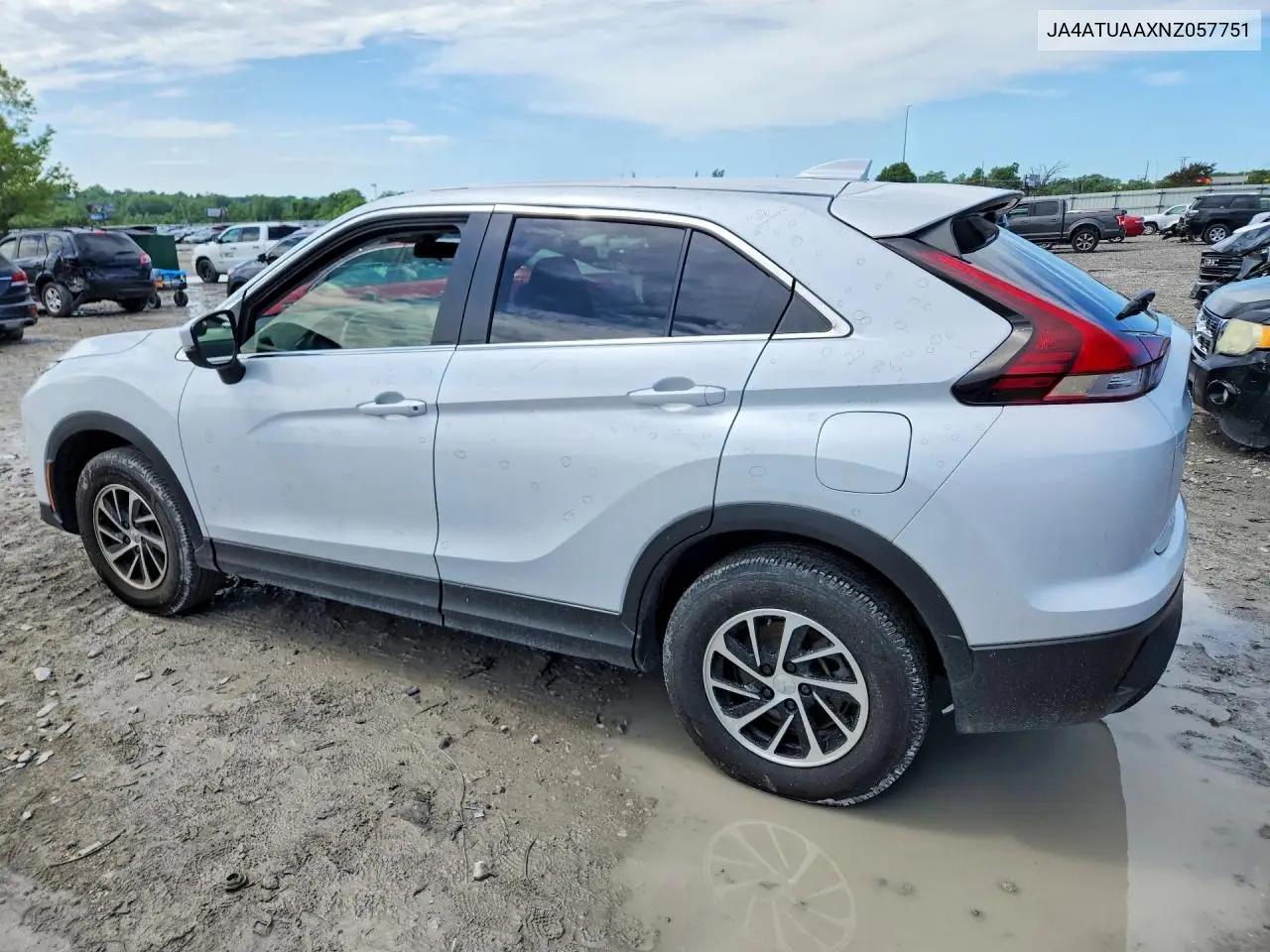 2022 Mitsubishi Eclipse Cross Es VIN: JA4ATUAAXNZ057751 Lot: 55455216