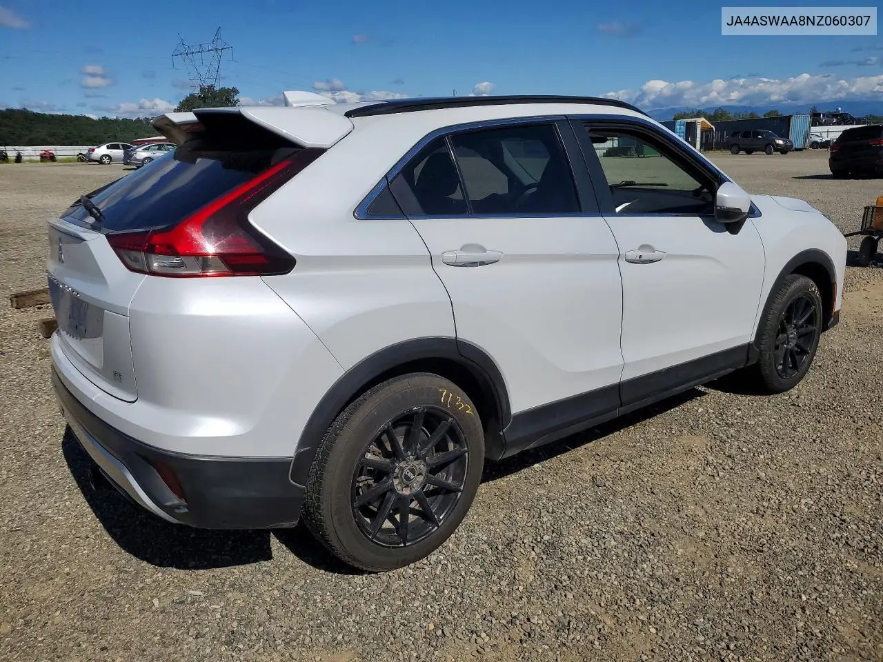 2022 Mitsubishi Eclipse Cross Se VIN: JA4ASWAA8NZ060307 Lot: 56592136