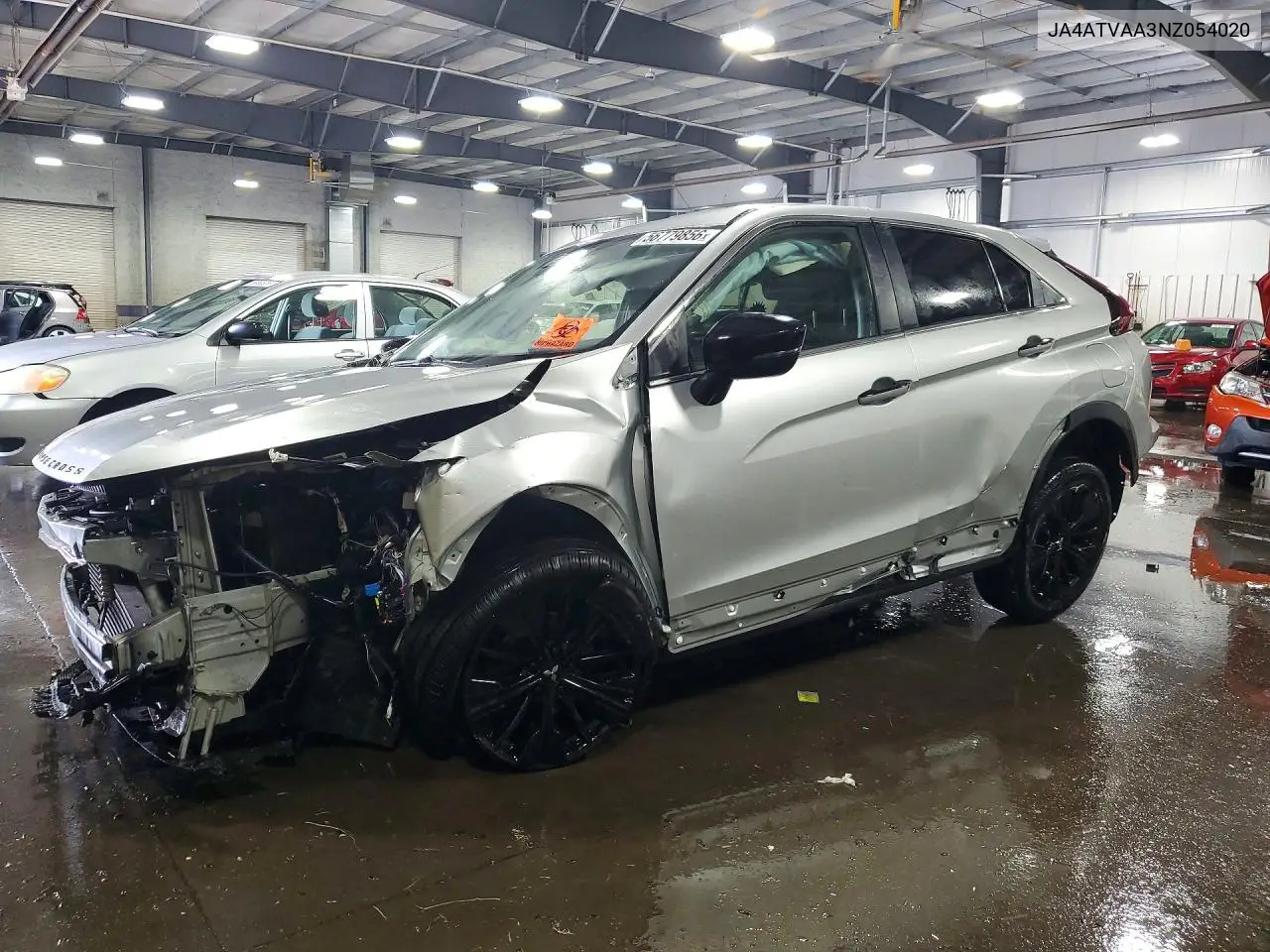 2022 Mitsubishi Eclipse Cross Le VIN: JA4ATVAA3NZ054020 Lot: 56779856