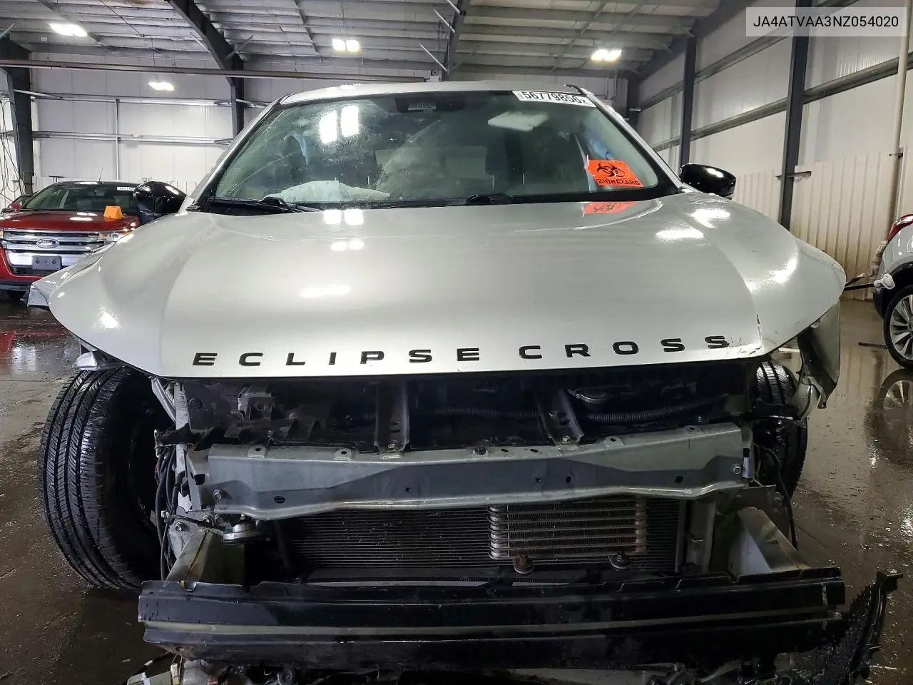 2022 Mitsubishi Eclipse Cross Le VIN: JA4ATVAA3NZ054020 Lot: 56779856