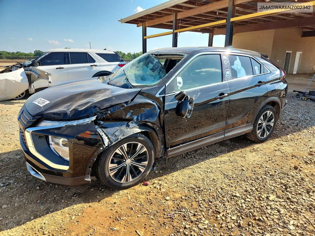 2022 Mitsubishi Eclipse Cross Se VIN: JA4ASWAA6NZ002342 Lot: 57142396