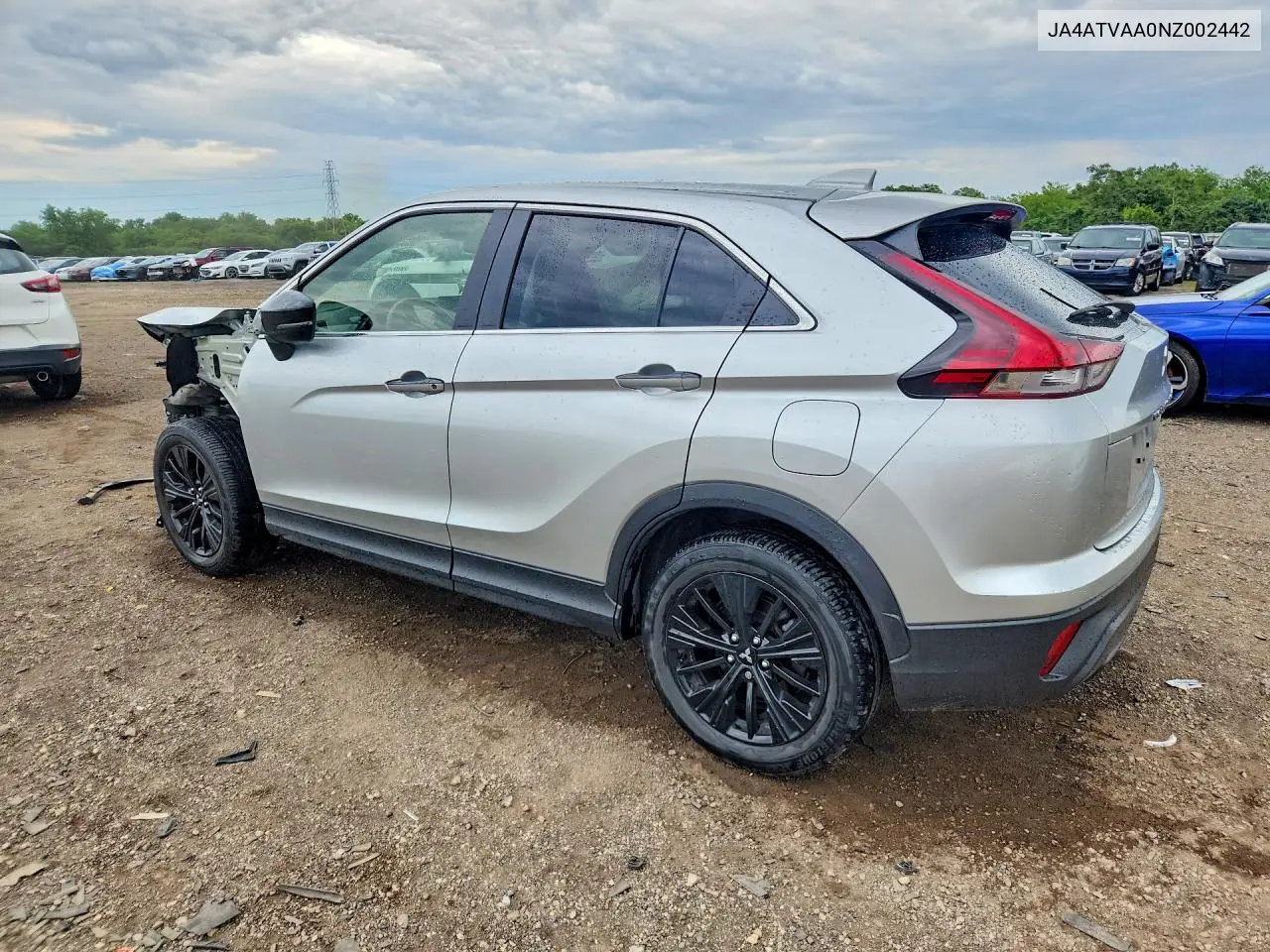 2022 Mitsubishi Eclipse Cross Le VIN: JA4ATVAA0NZ002442 Lot: 58633856
