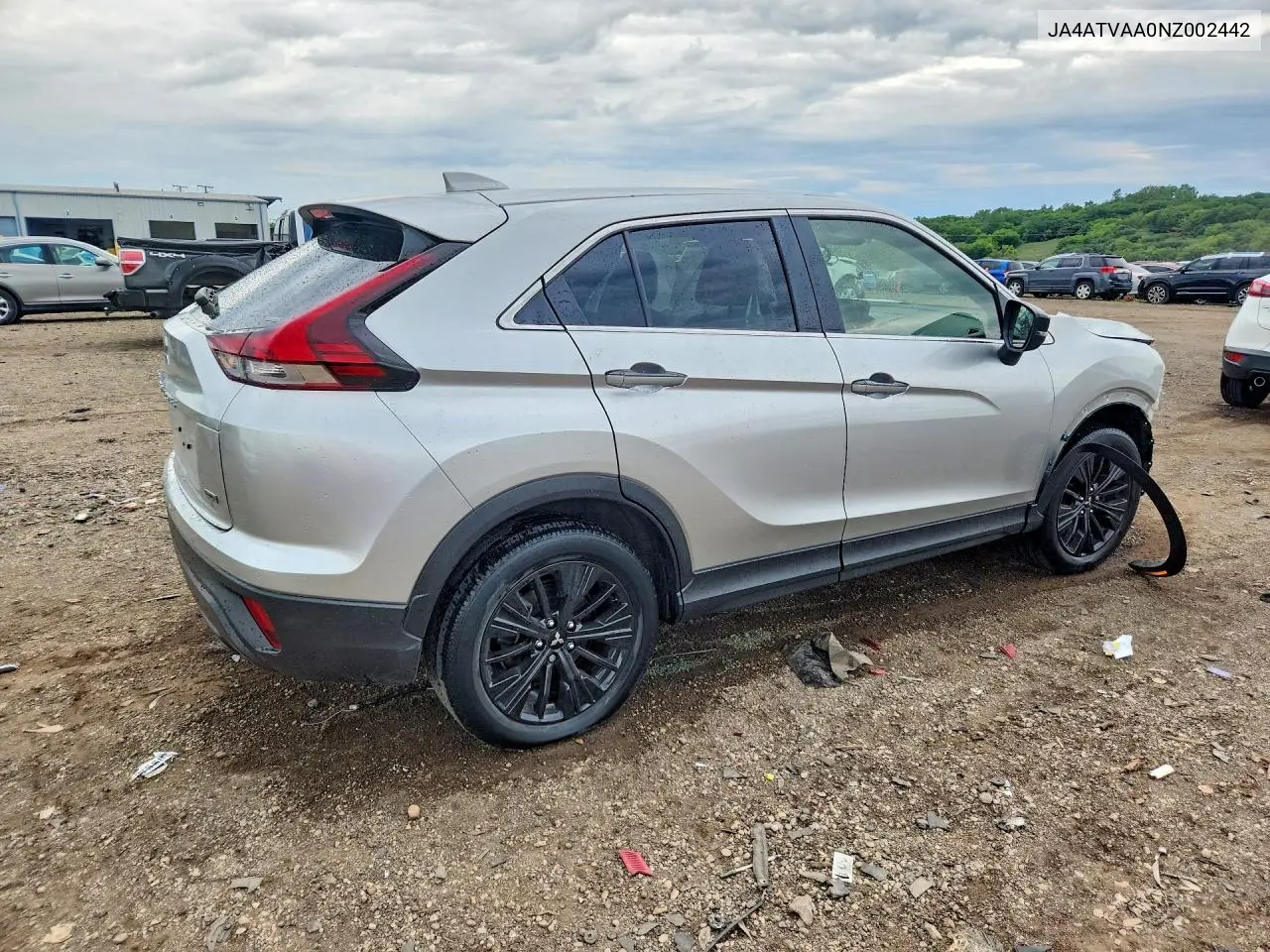 2022 Mitsubishi Eclipse Cross Le VIN: JA4ATVAA0NZ002442 Lot: 58633856