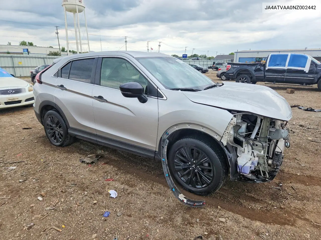 2022 Mitsubishi Eclipse Cross Le VIN: JA4ATVAA0NZ002442 Lot: 58633856