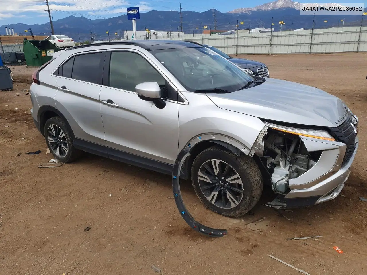 2023 Mitsubishi Eclipse Cross Se VIN: JA4ATWAA2PZ036052 Lot: 53786996