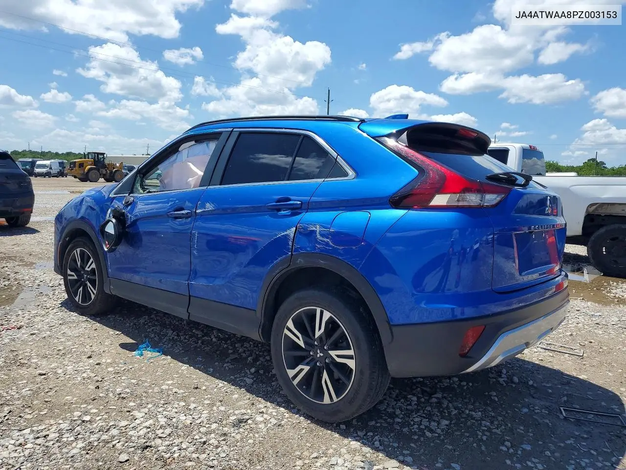 2023 Mitsubishi Eclipse Cross Se VIN: JA4ATWAA8PZ003153 Lot: 55312536