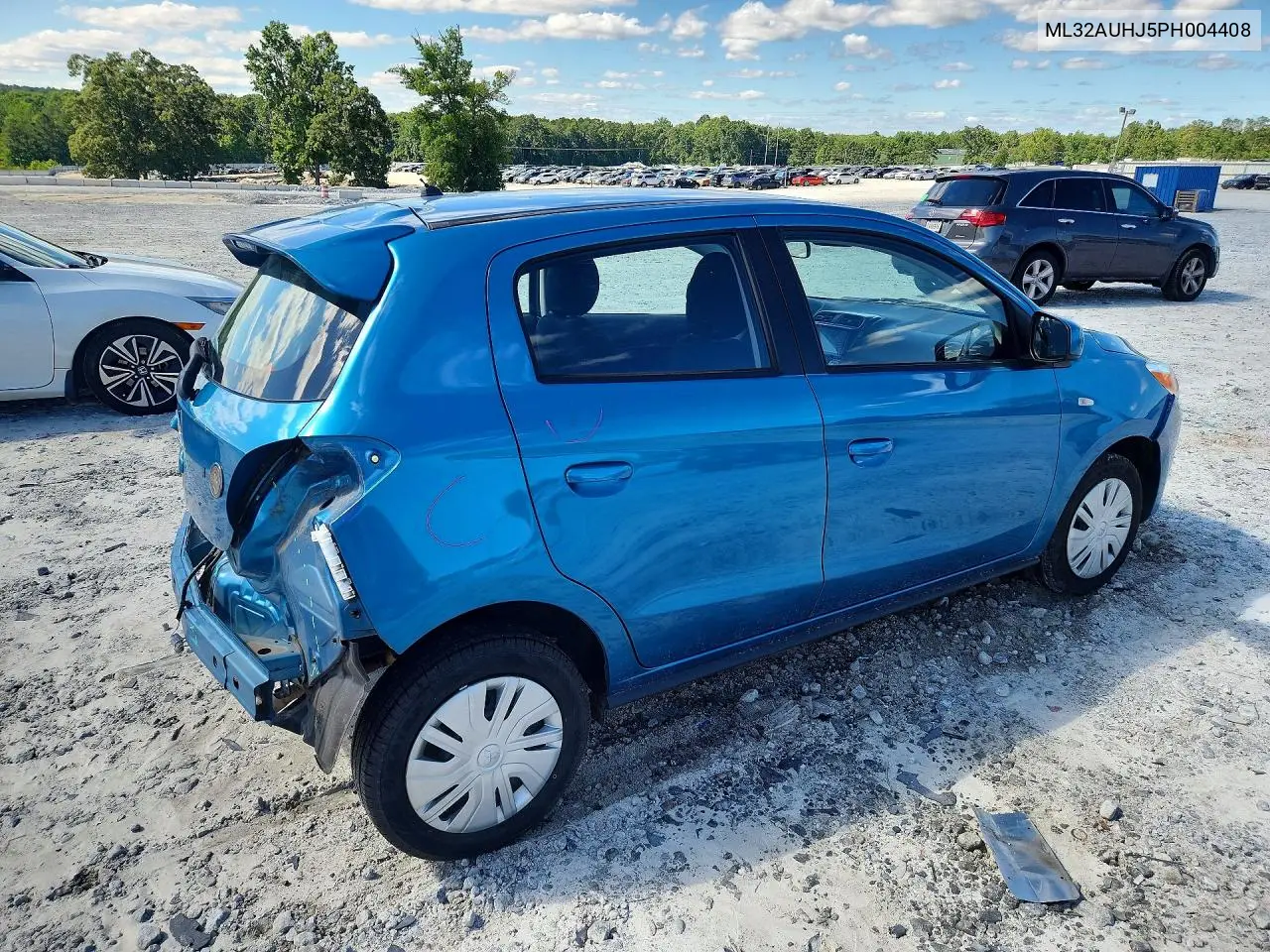 2023 Mitsubishi Mirage Es VIN: ML32AUHJ5PH004408 Lot: 58345876