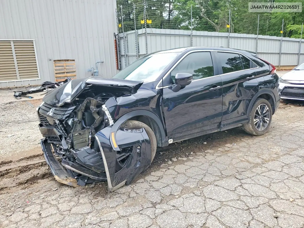 2024 Mitsubishi Eclipse Cross Se VIN: JA4ATWAA4RZ026531 Lot: 52811466