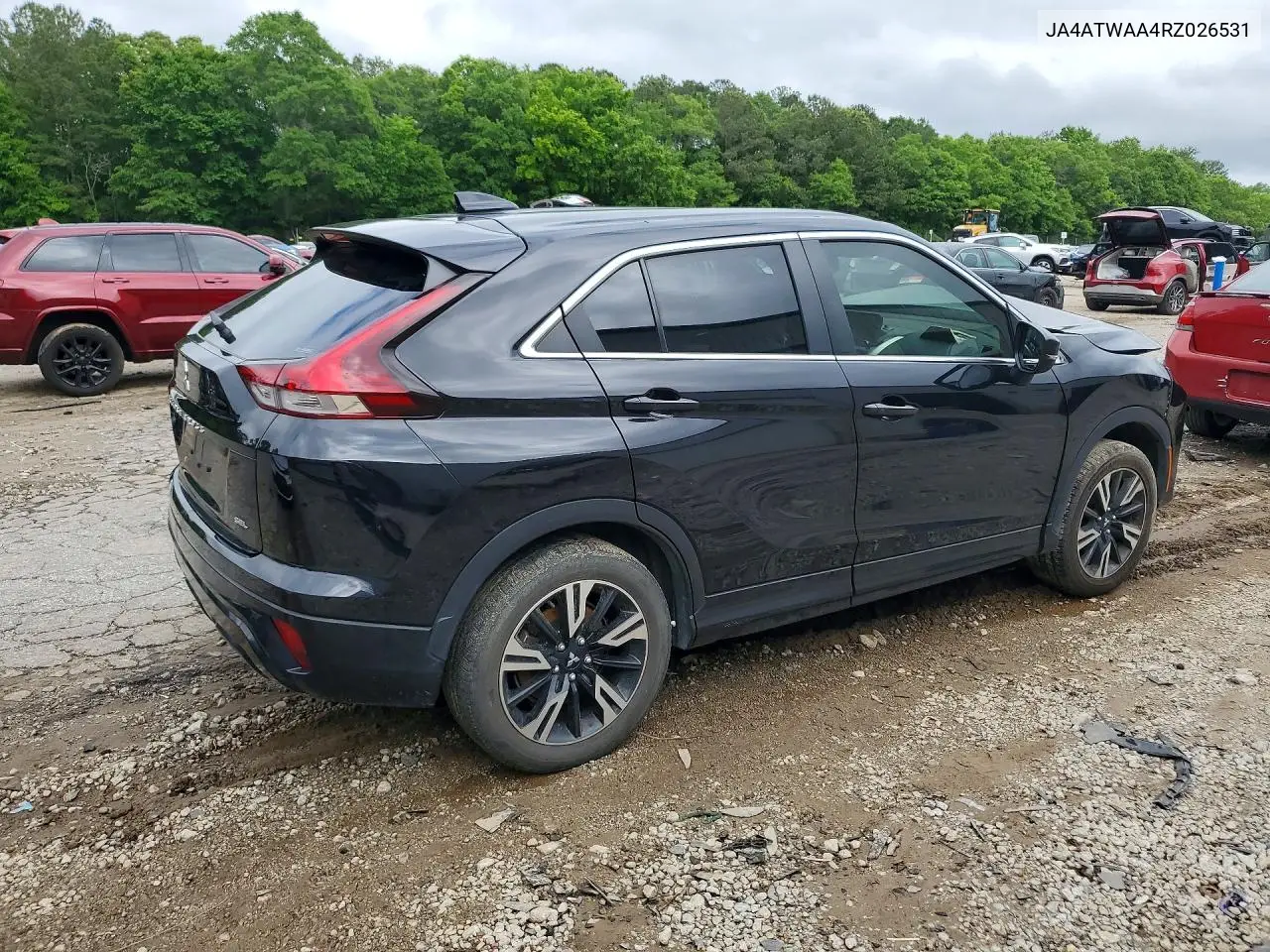 2024 Mitsubishi Eclipse Cross Se VIN: JA4ATWAA4RZ026531 Lot: 52811466