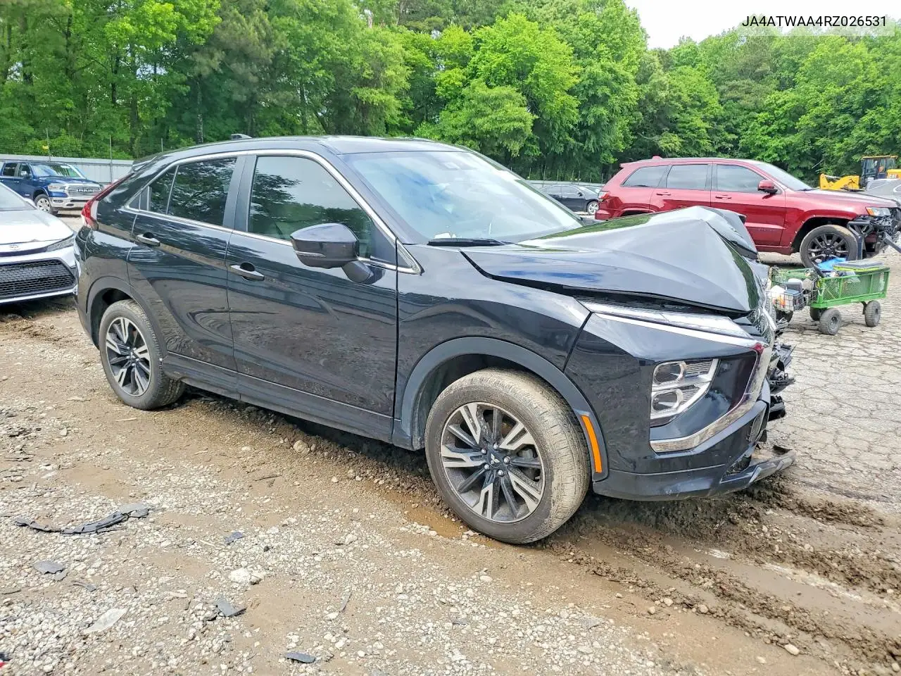 2024 Mitsubishi Eclipse Cross Se VIN: JA4ATWAA4RZ026531 Lot: 52811466