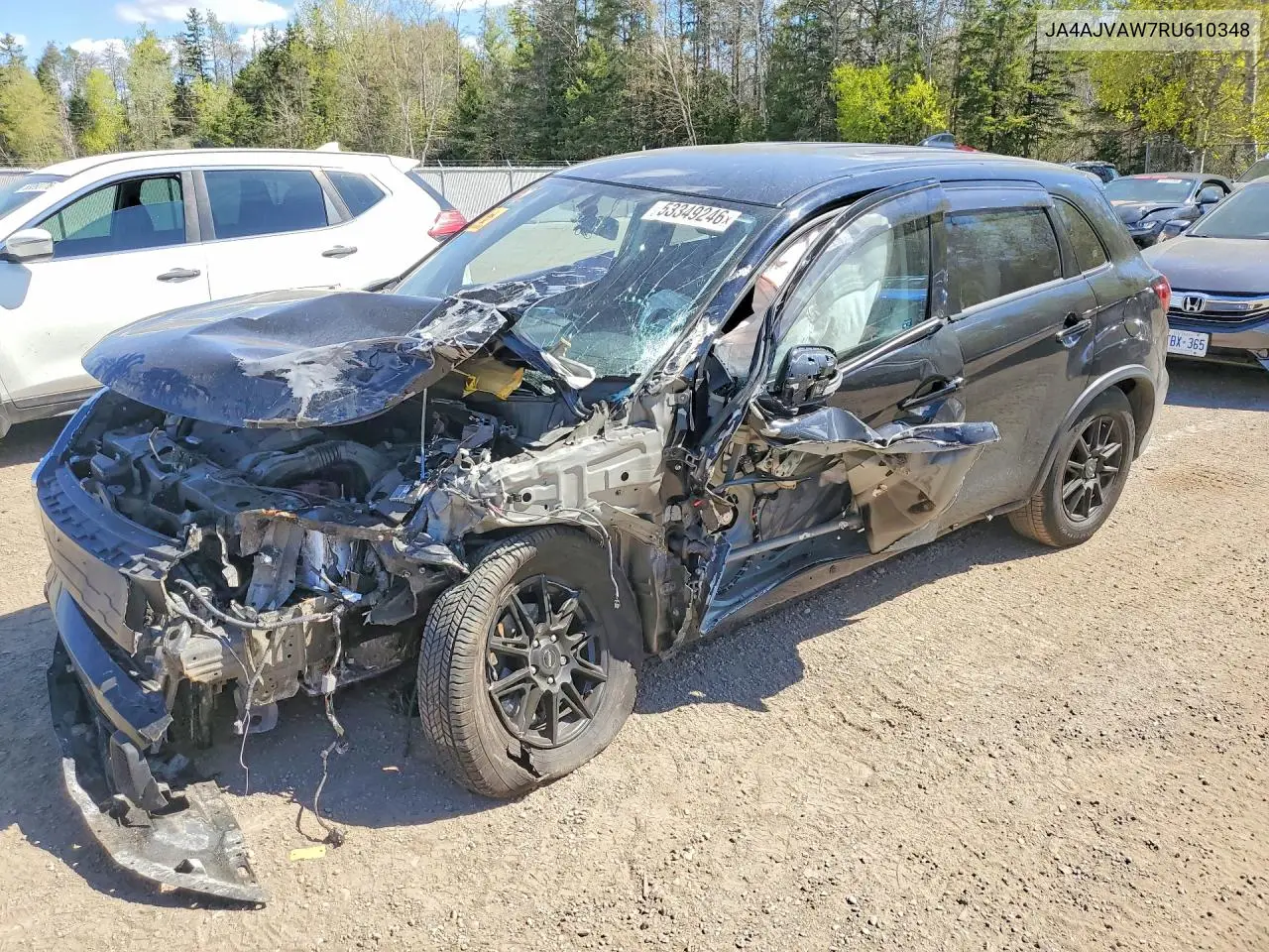 2024 Mitsubishi Rvr Se VIN: JA4AJVAW7RU610348 Lot: 53349246