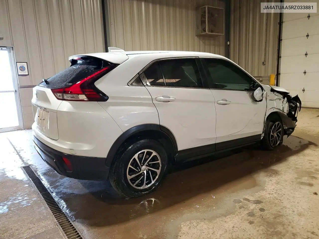 2024 Mitsubishi Eclipse Cross Es VIN: JA4ATUAA5RZ033881 Lot: 54598326