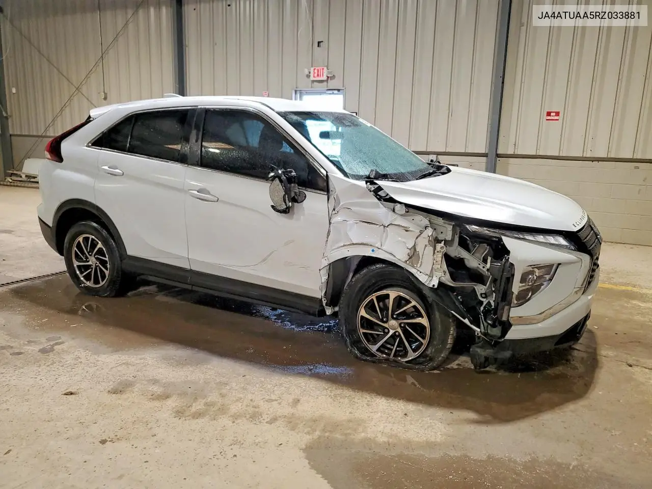 2024 Mitsubishi Eclipse Cross Es VIN: JA4ATUAA5RZ033881 Lot: 54598326