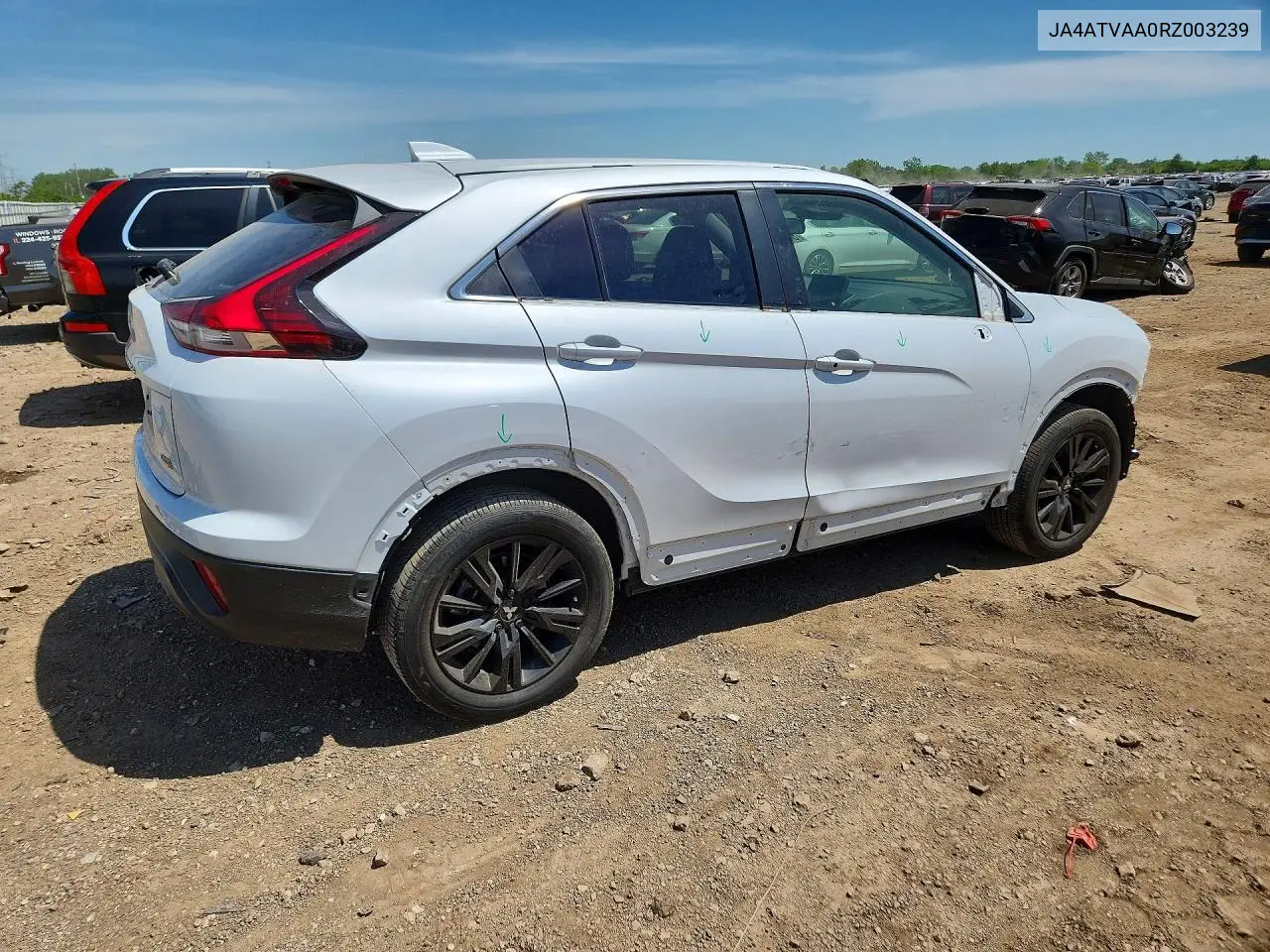 2024 Mitsubishi Eclipse Cross Le VIN: JA4ATVAA0RZ003239 Lot: 54834206