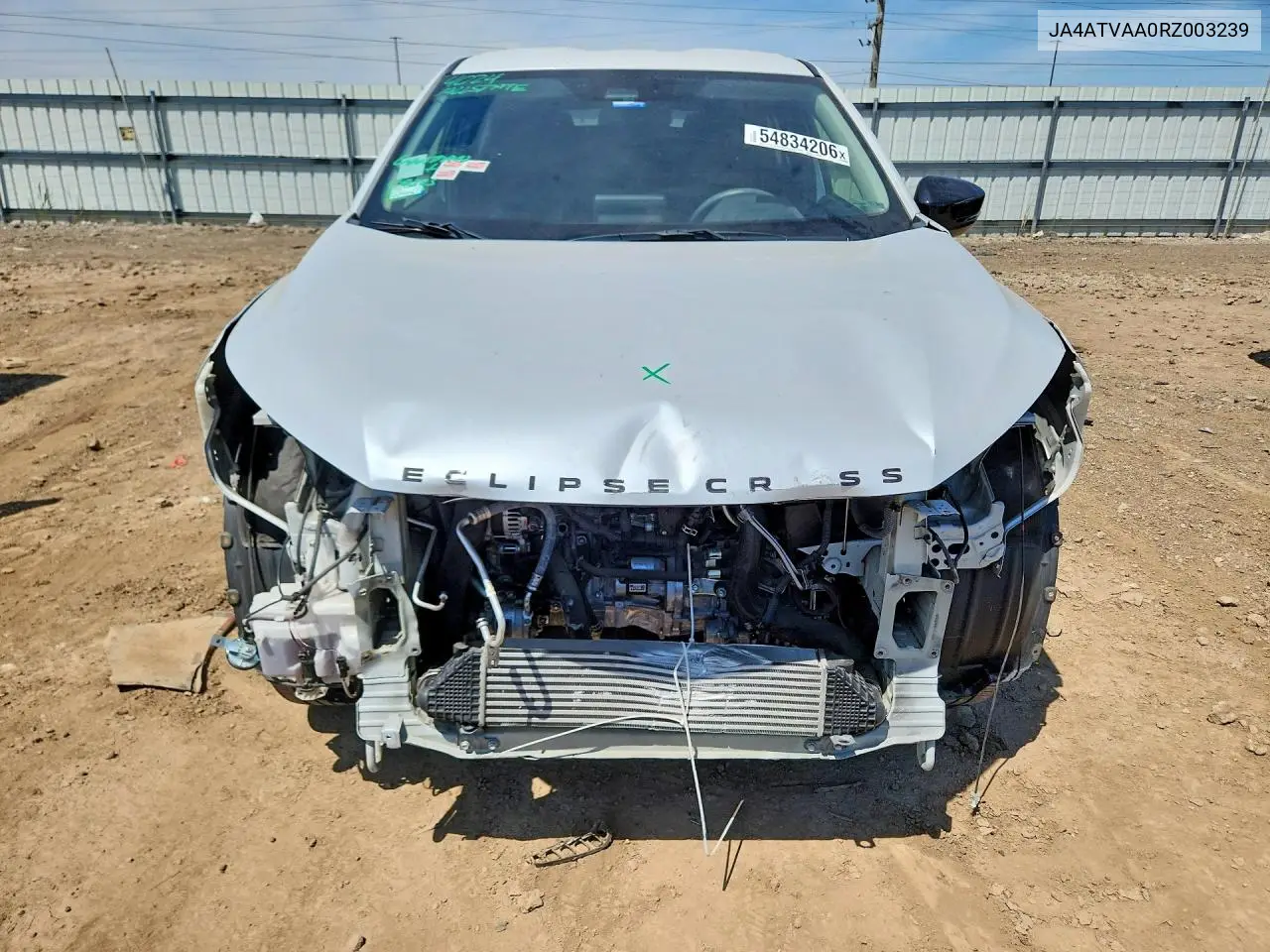 2024 Mitsubishi Eclipse Cross Le VIN: JA4ATVAA0RZ003239 Lot: 54834206