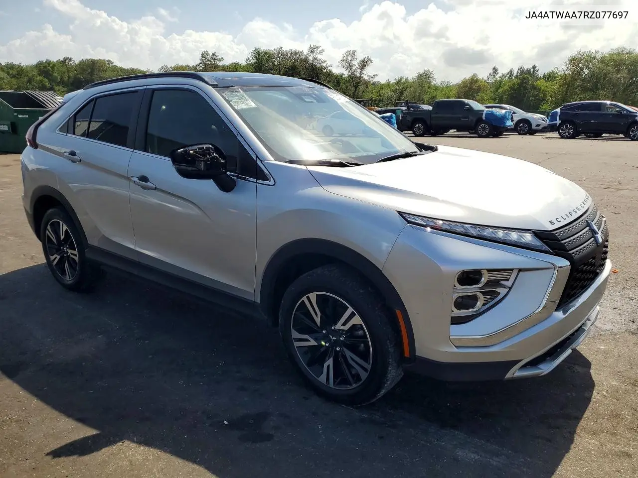 2024 Mitsubishi Eclipse Cross Se VIN: JA4ATWAA7RZ077697 Lot: 55241736