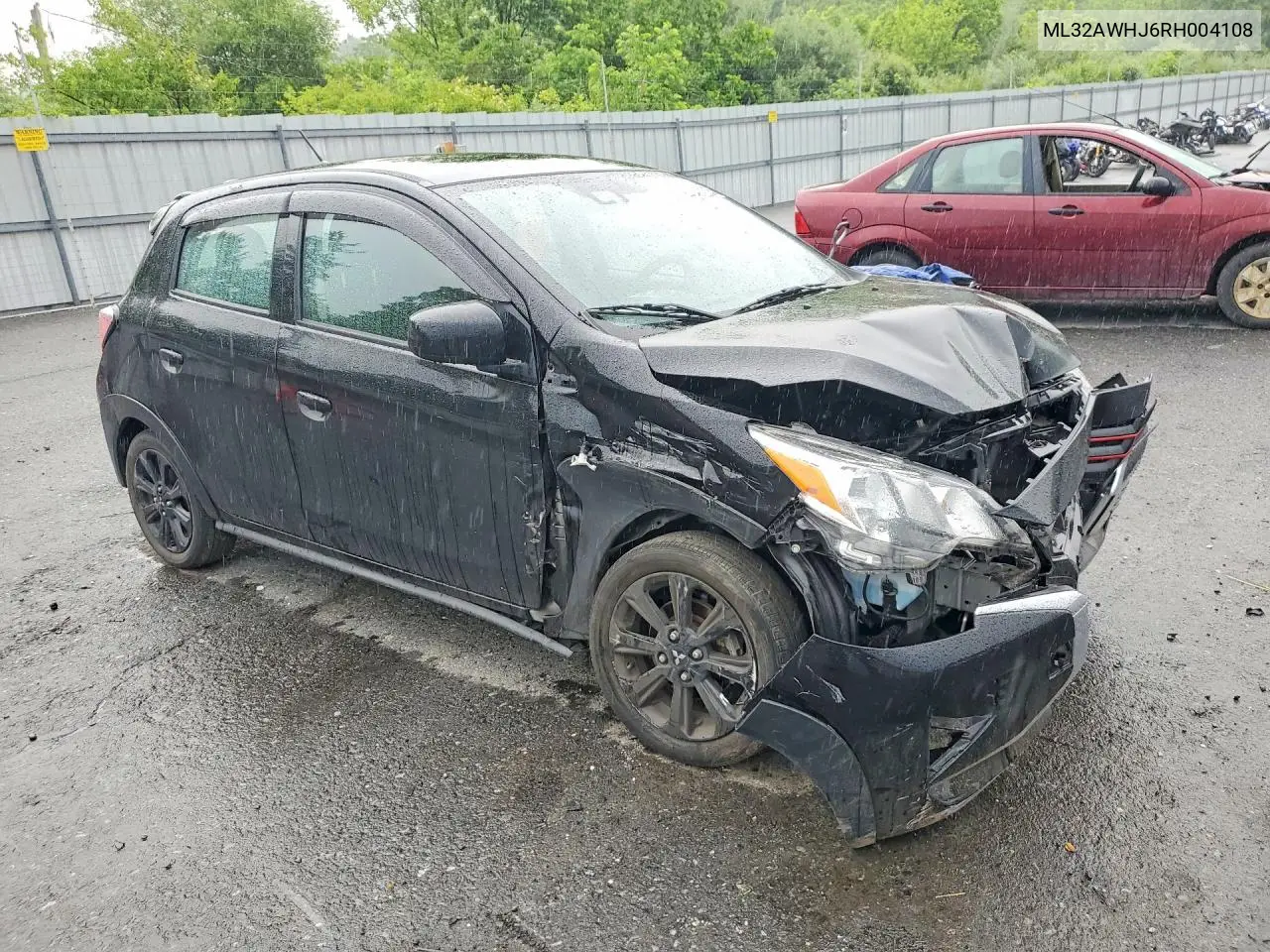 2024 Mitsubishi Mirage Se VIN: ML32AWHJ6RH004108 Lot: 55968836