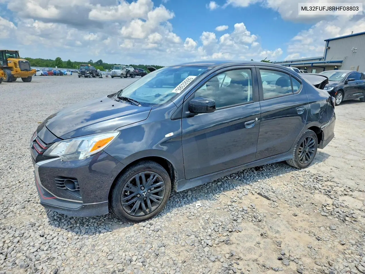2024 Mitsubishi Mirage G4 Es VIN: ML32FUFJ8RHF08803 Lot: 56683386