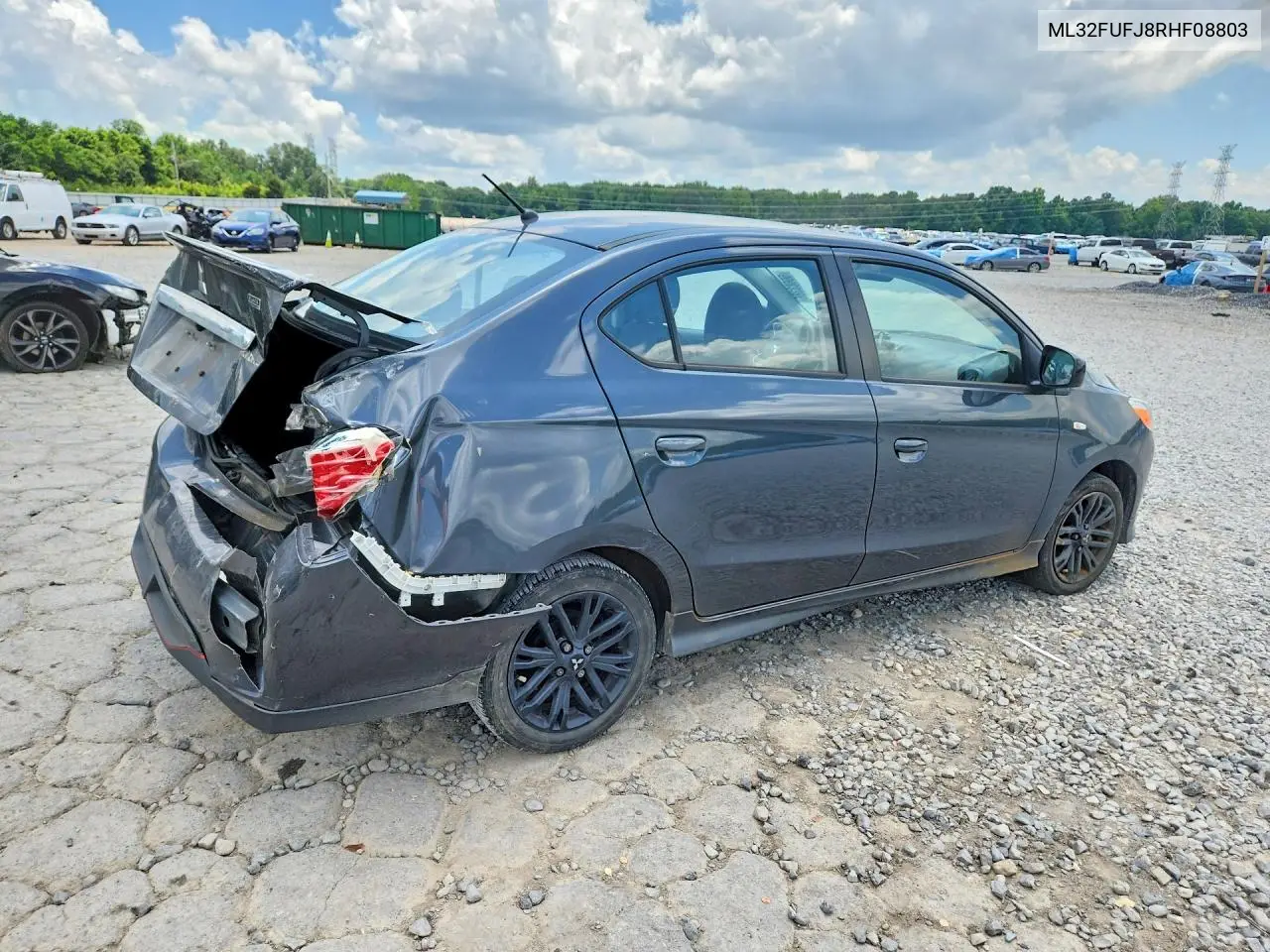 2024 Mitsubishi Mirage G4 Es VIN: ML32FUFJ8RHF08803 Lot: 56683386
