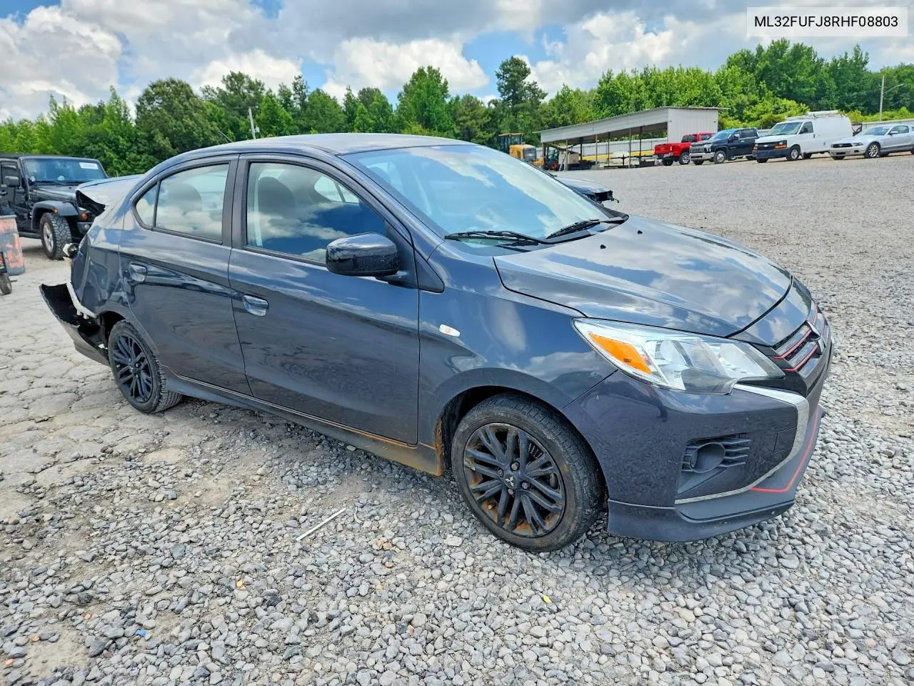 2024 Mitsubishi Mirage G4 Es VIN: ML32FUFJ8RHF08803 Lot: 56683386