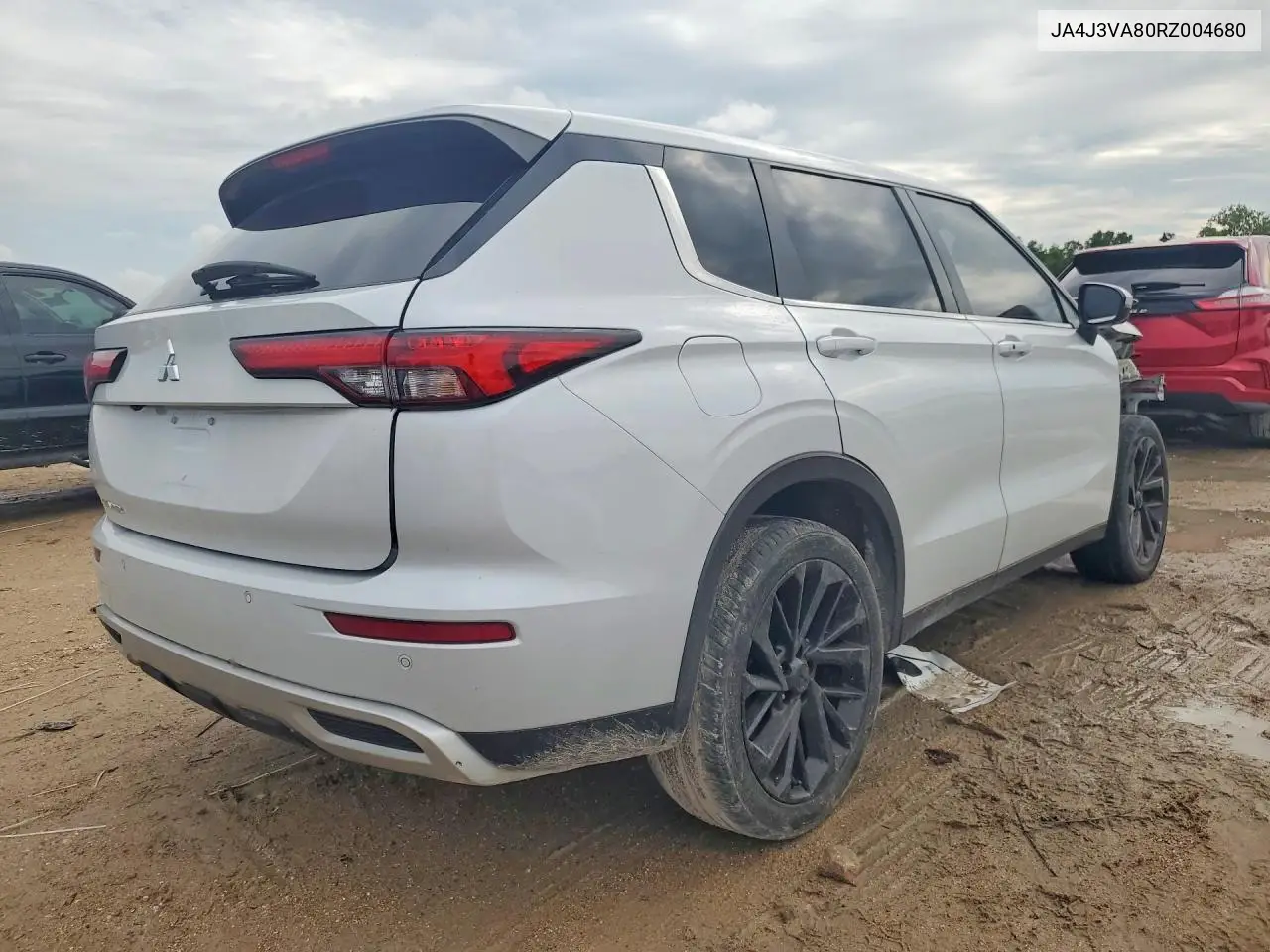 2024 Mitsubishi Outlander Se VIN: JA4J3VA80RZ004680 Lot: 57567716