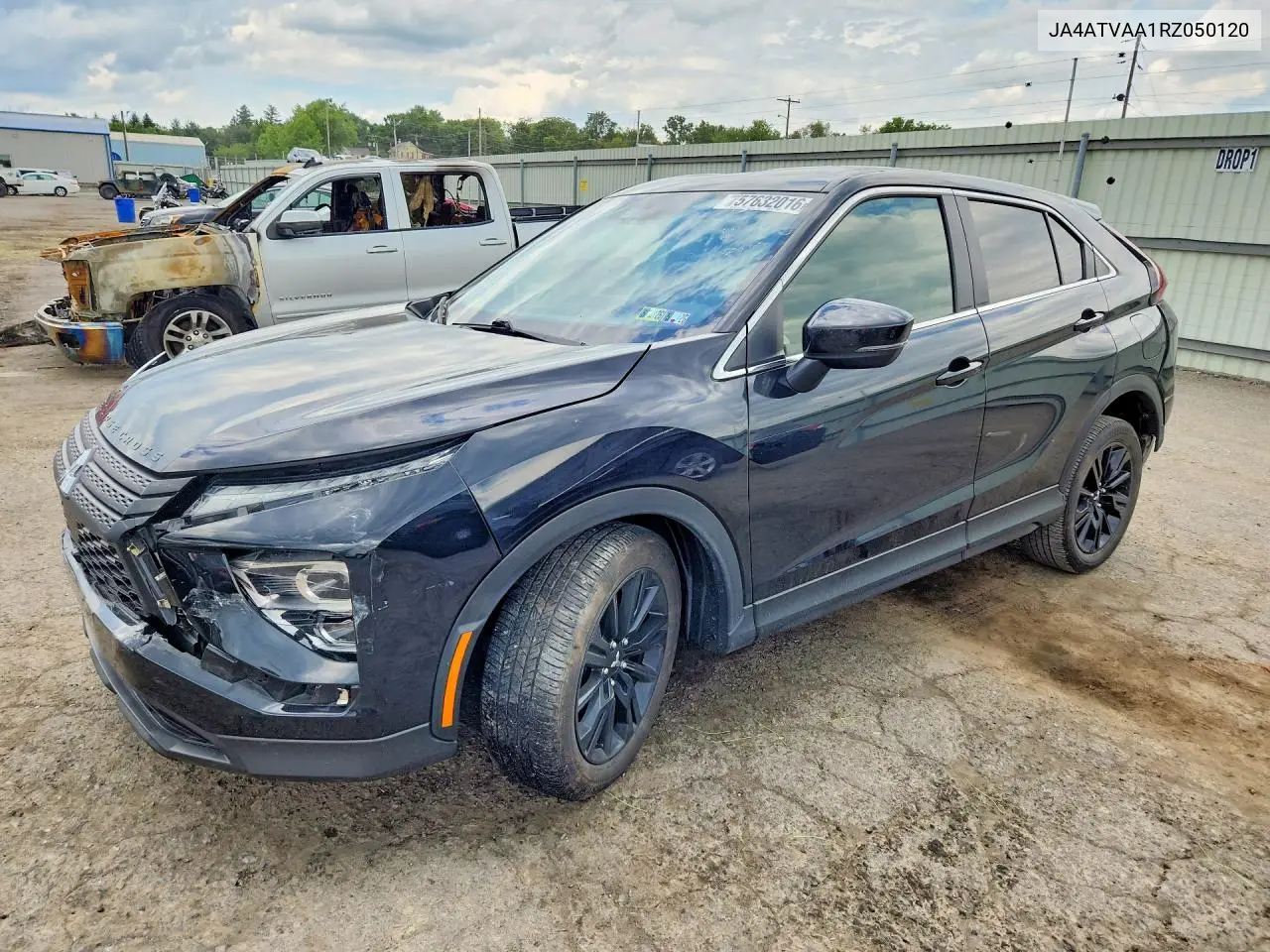 2024 Mitsubishi Eclipse Cross Le VIN: JA4ATVAA1RZ050120 Lot: 57632016