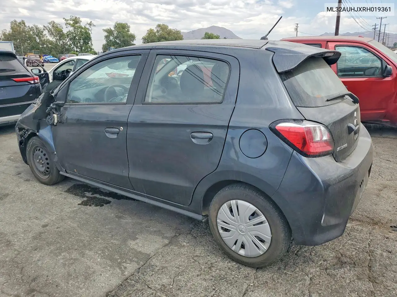 2024 Mitsubishi Mirage Es VIN: ML32AUHJXRH019361 Lot: 58146066