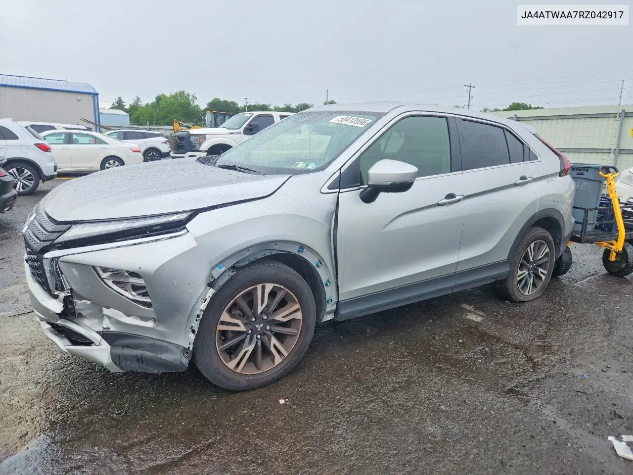 2024 Mitsubishi Eclipse Cross Se VIN: JA4ATWAA7RZ042917 Lot: 58412896