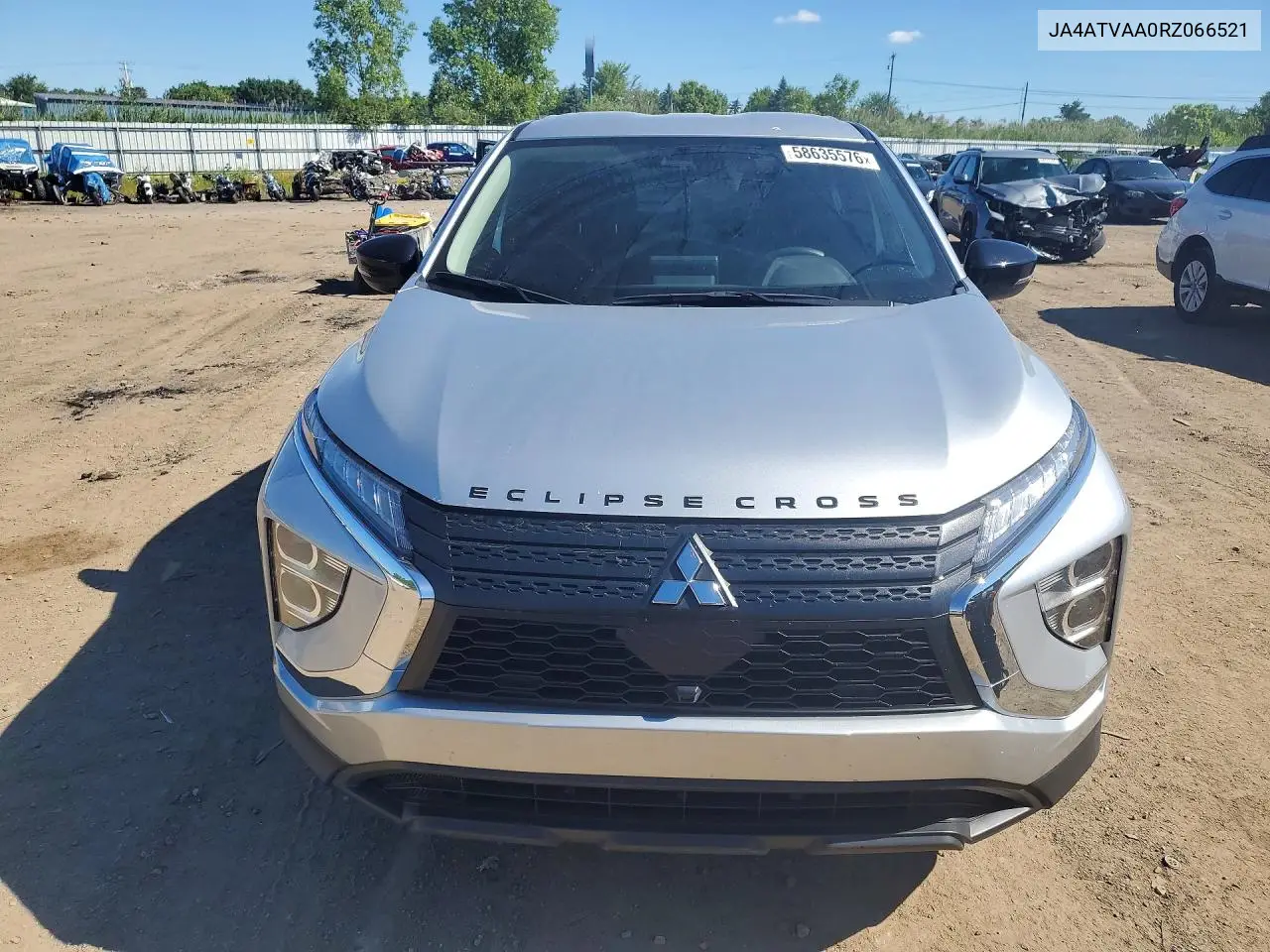 2024 Mitsubishi Eclipse Cross Le VIN: JA4ATVAA0RZ066521 Lot: 58635576