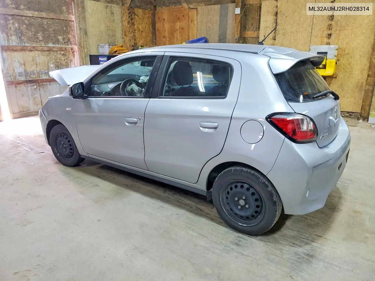 2024 Mitsubishi Mirage Es VIN: ML32AUHJ2RH028314 Lot: 60174896