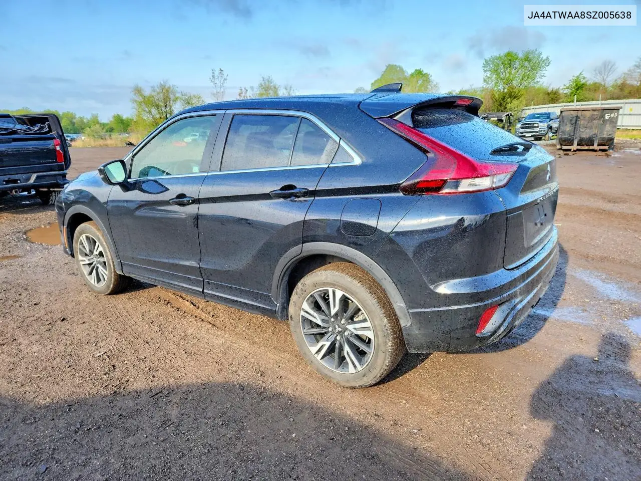 2025 Mitsubishi Eclipse Cross Se VIN: JA4ATWAA8SZ005638 Lot: 52887746