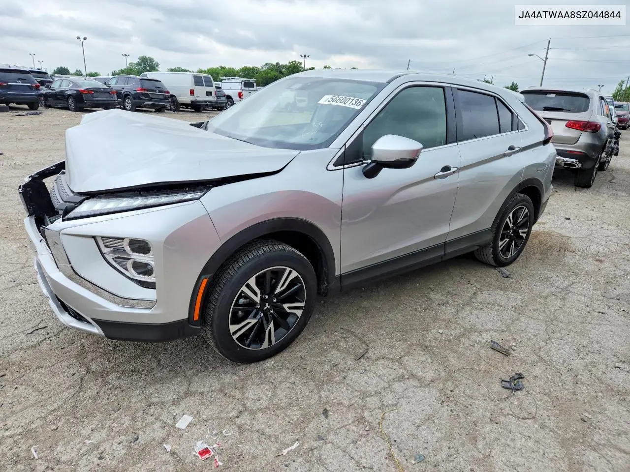 2025 Mitsubishi Eclipse Cross Se VIN: JA4ATWAA8SZ044844 Lot: 56600136