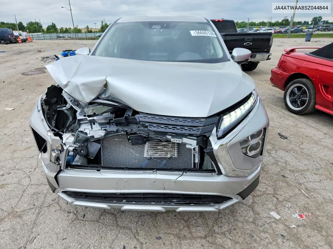2025 Mitsubishi Eclipse Cross Se VIN: JA4ATWAA8SZ044844 Lot: 56600136