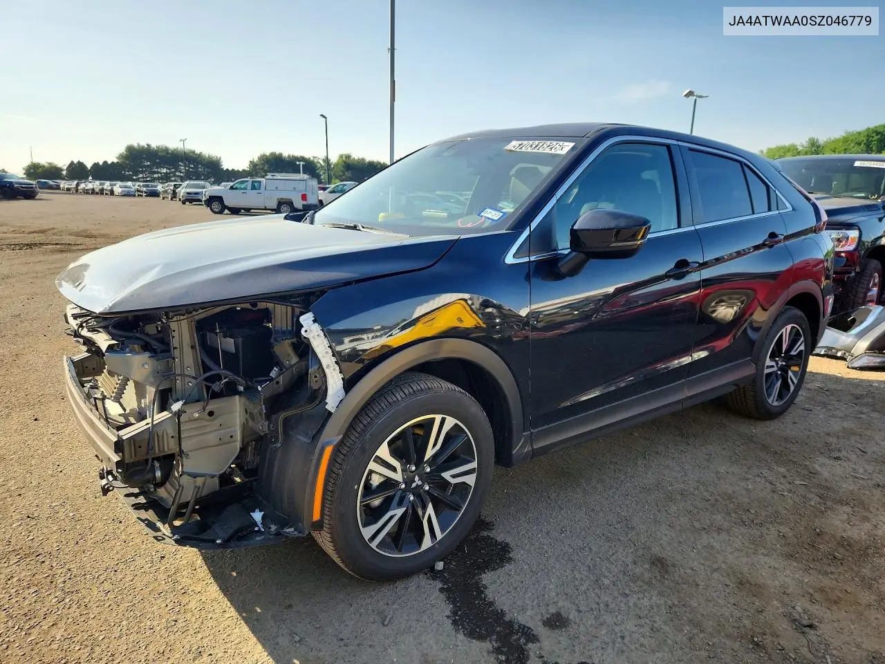 2025 Mitsubishi Eclipse Cross Se VIN: JA4ATWAA0SZ046779 Lot: 57031826