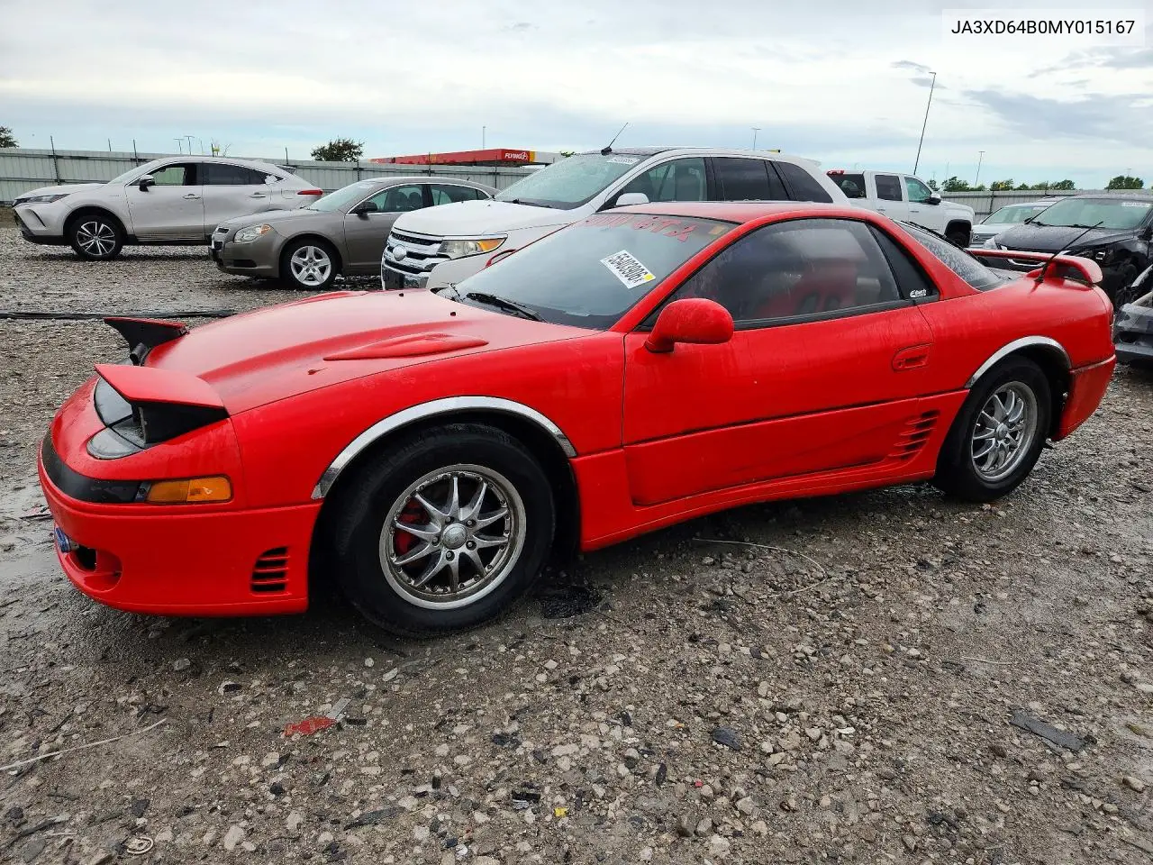 1991 Mitsubishi 3000 Gt Sl VIN: JA3XD64B0MY015167 Lot: 55403906