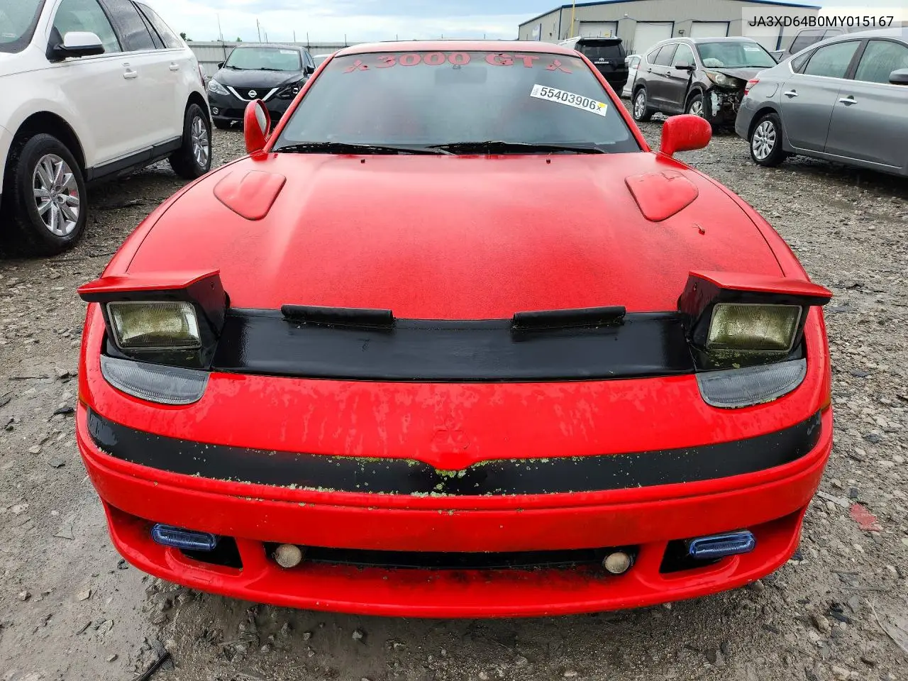 1991 Mitsubishi 3000 Gt Sl VIN: JA3XD64B0MY015167 Lot: 55403906