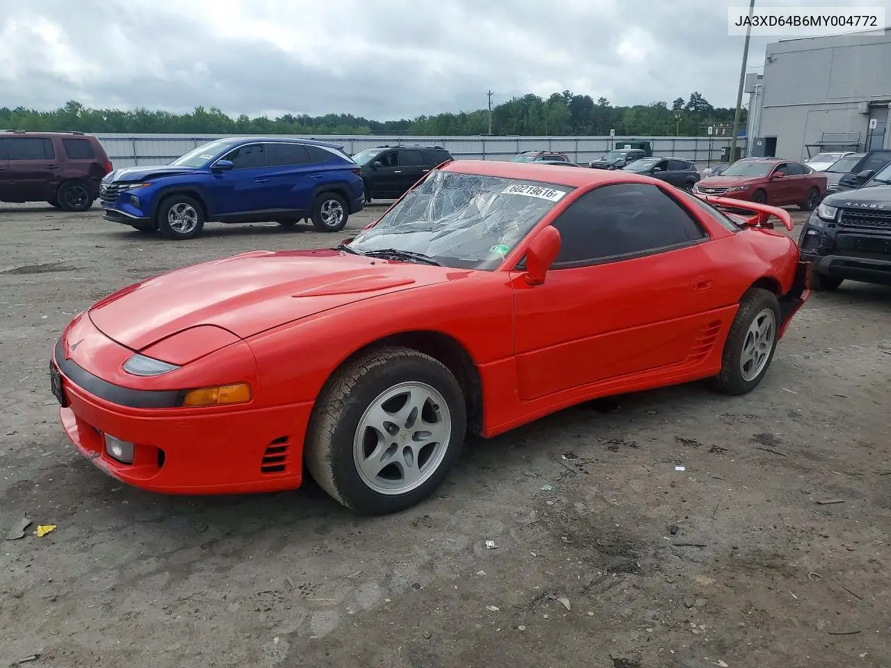1991 Mitsubishi 3000 Gt Sl VIN: JA3XD64B6MY004772 Lot: 60219616