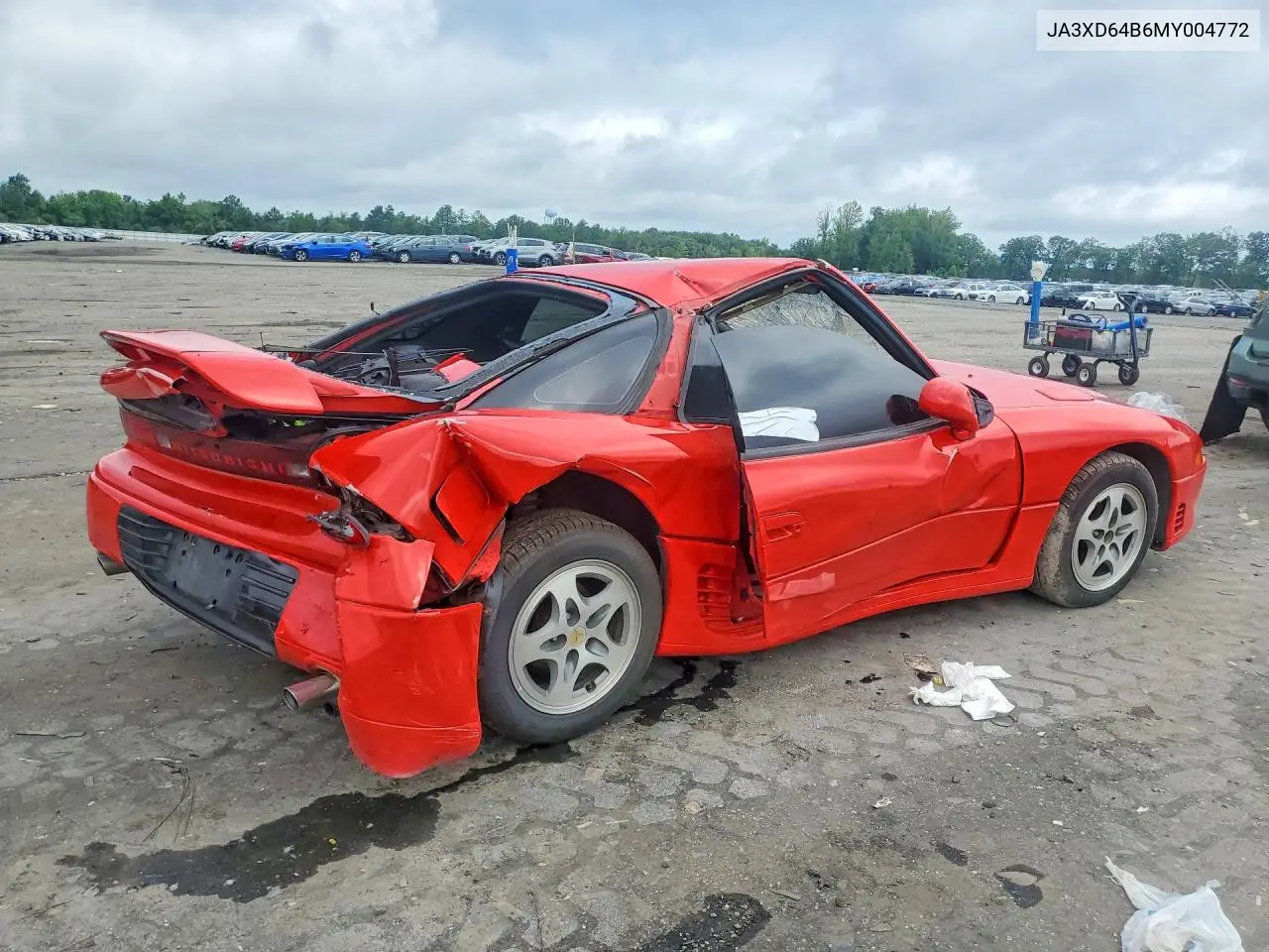 1991 Mitsubishi 3000 Gt Sl VIN: JA3XD64B6MY004772 Lot: 60219616