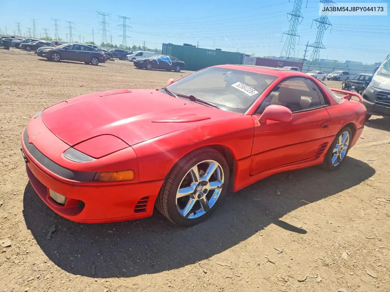 1993 Mitsubishi 3000 Gt VIN: JA3BM54J8PY044173 Lot: 52584026