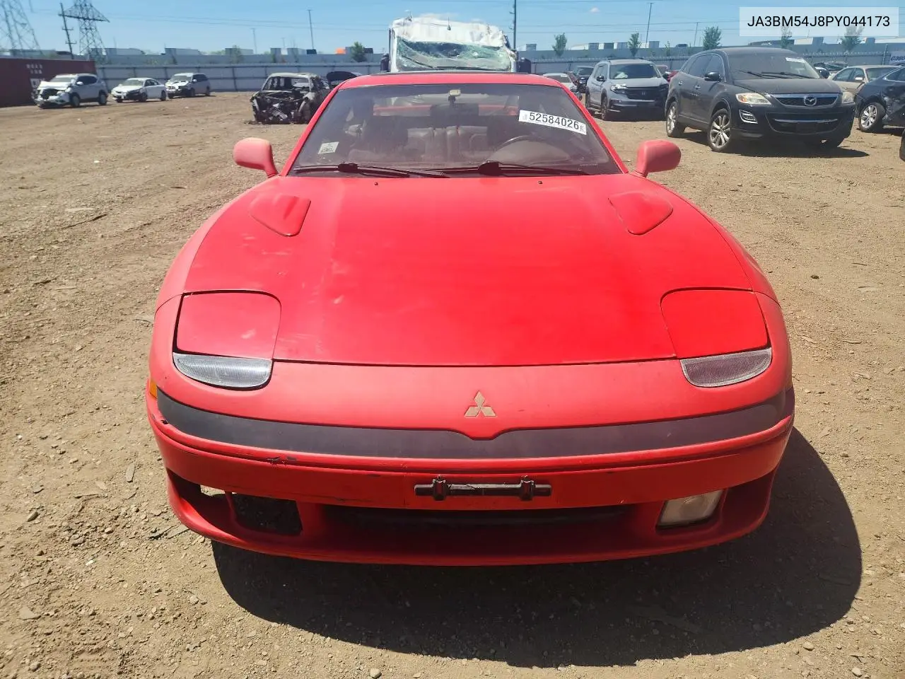 1993 Mitsubishi 3000 Gt VIN: JA3BM54J8PY044173 Lot: 52584026