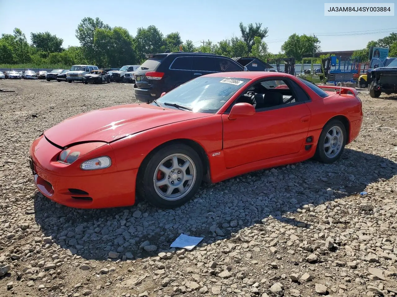 1995 Mitsubishi 3000 Gt VIN: JA3AM84J4SY003884 Lot: 60172866