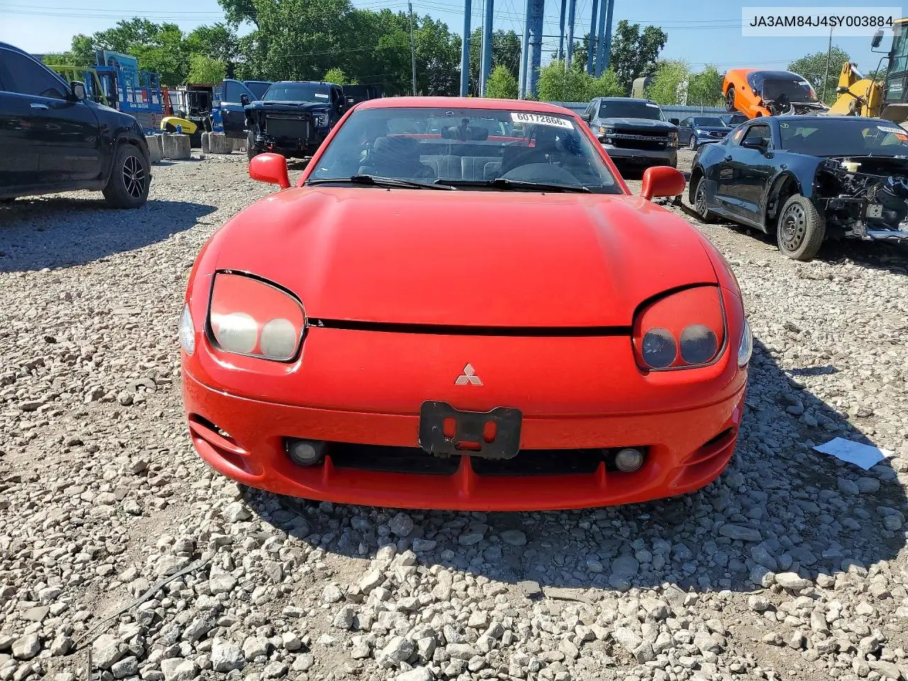 1995 Mitsubishi 3000 Gt VIN: JA3AM84J4SY003884 Lot: 60172866