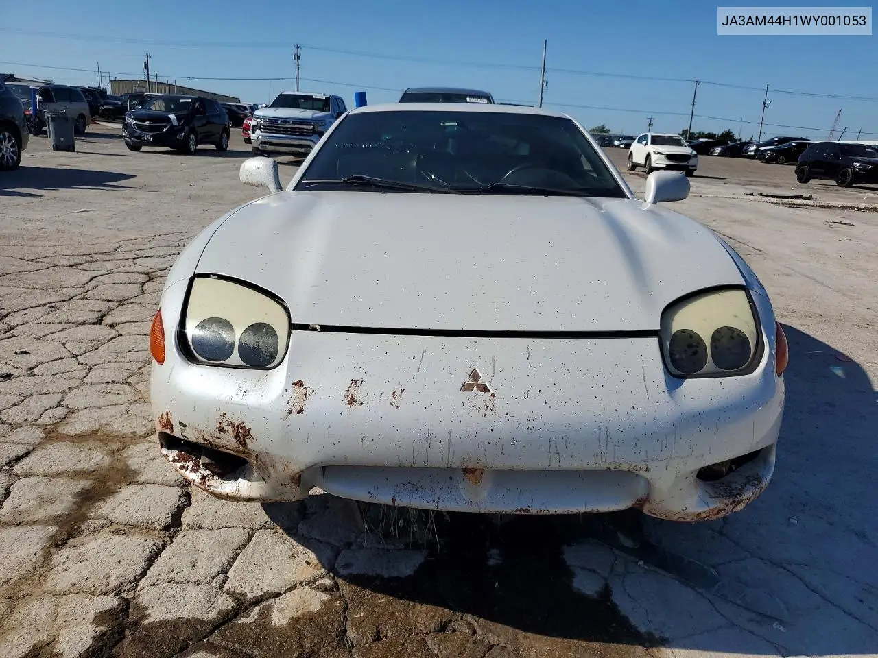 1998 Mitsubishi 3000 Gt VIN: JA3AM44H1WY001053 Lot: 60244186