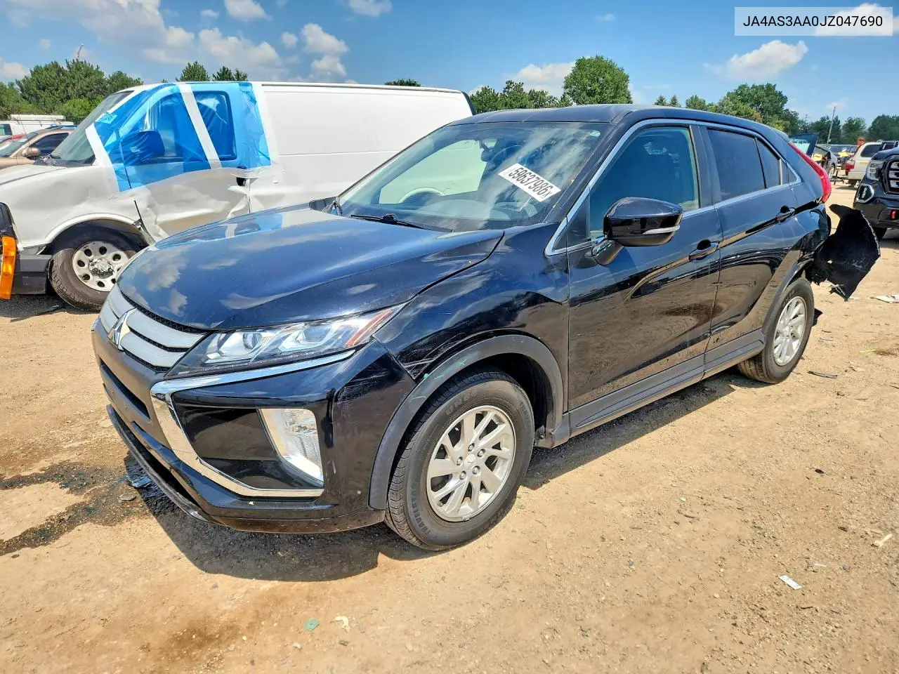 2018 Mitsubishi Eclipse Cross Es VIN: JA4AS3AA0JZ047690 Lot: 59637986