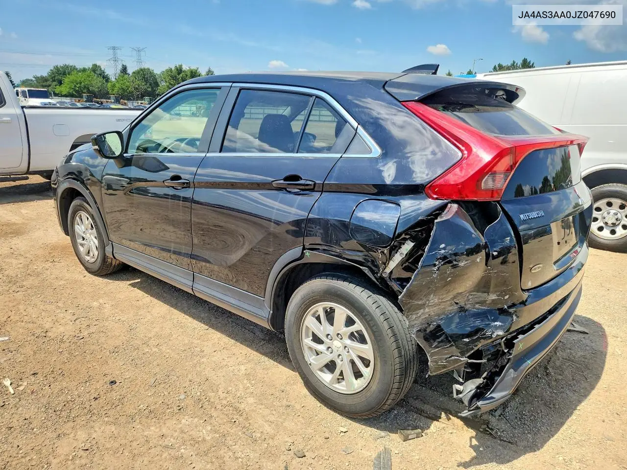 2018 Mitsubishi Eclipse Cross Es VIN: JA4AS3AA0JZ047690 Lot: 59637986