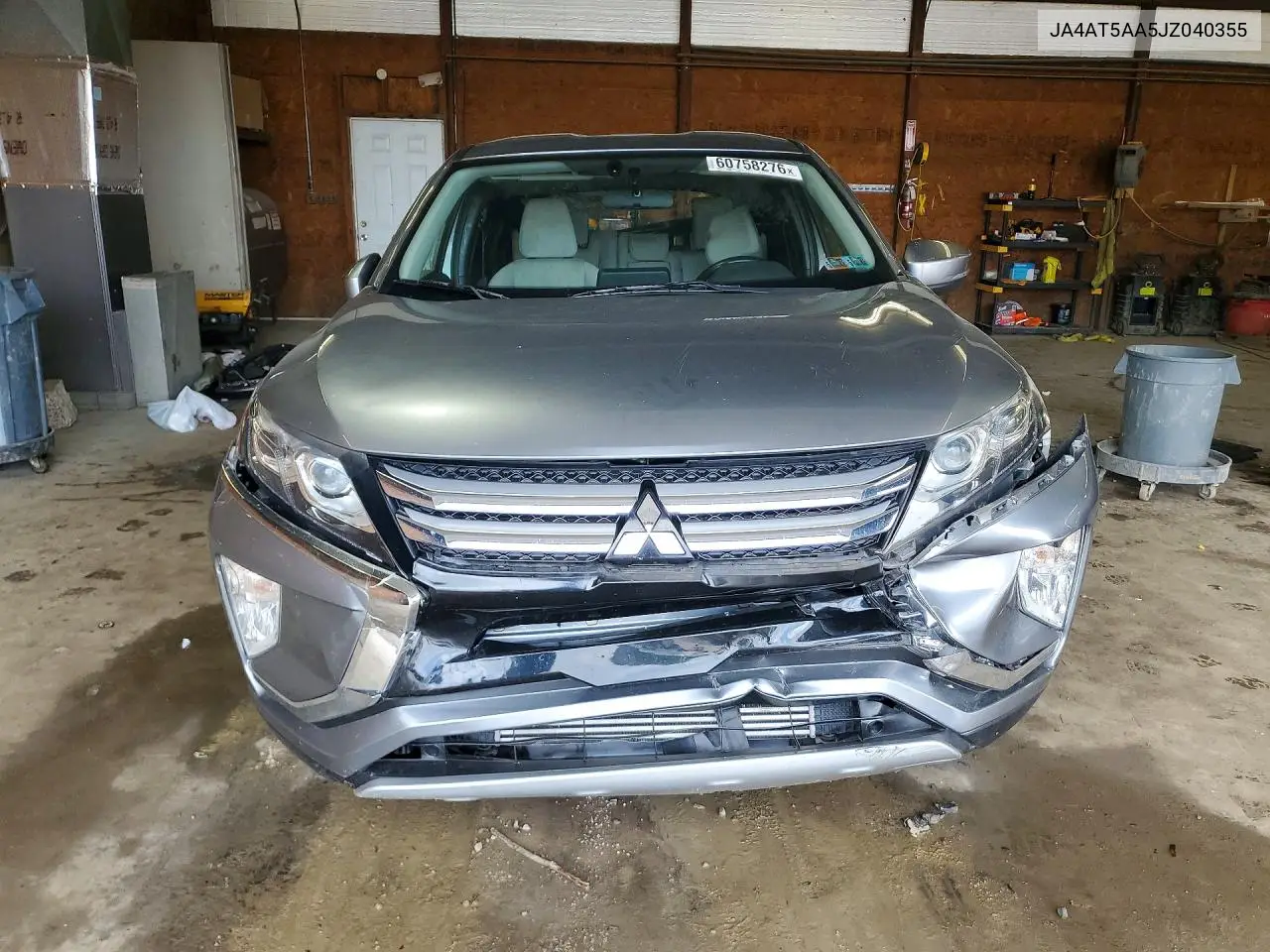 2018 Mitsubishi Eclipse Cross Se/Sel VIN: JA4AT5AA5JZ040355 Lot: 60758276