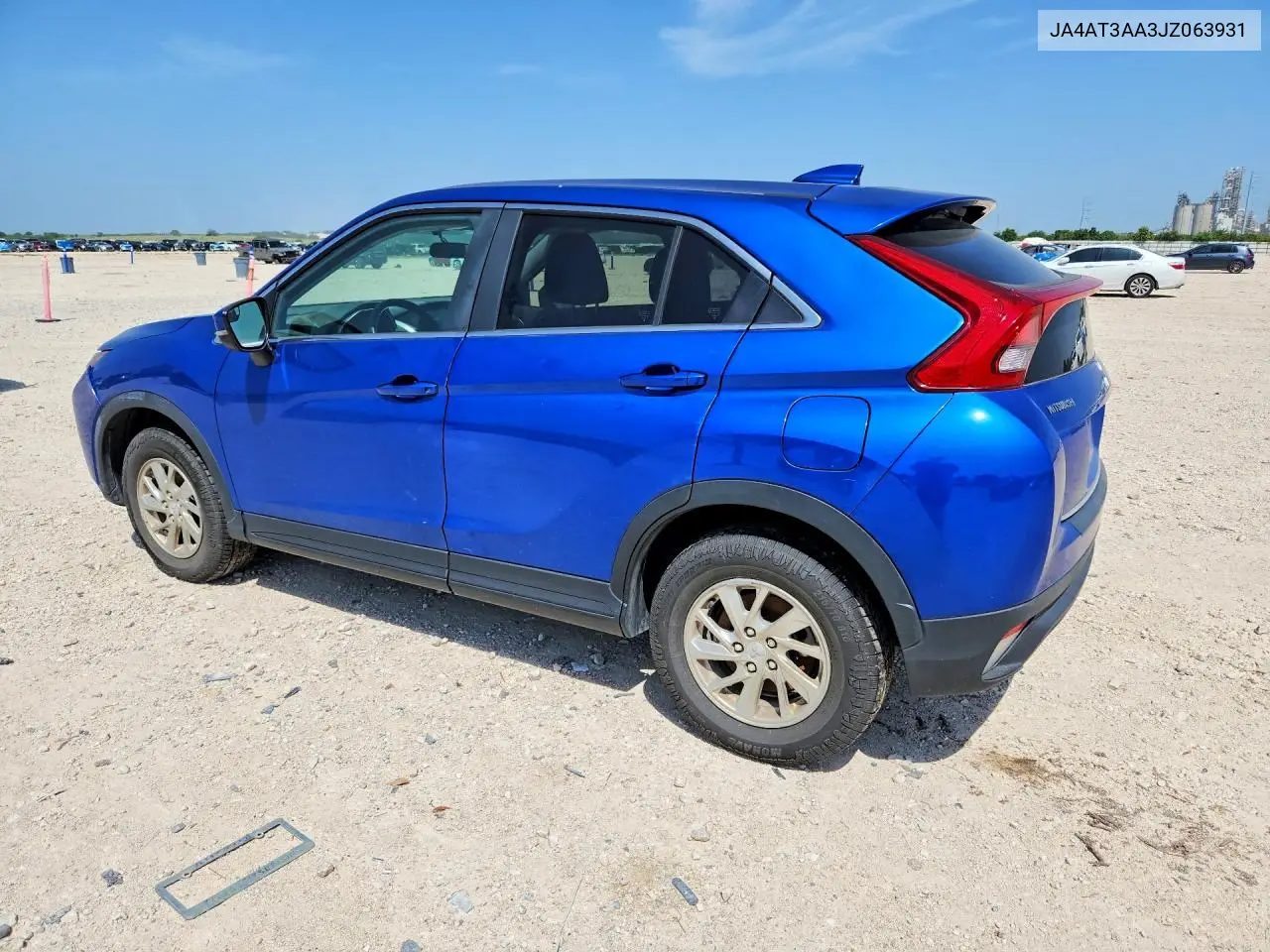 2018 Mitsubishi Eclipse Cross Es VIN: JA4AT3AA3JZ063931 Lot: 61996096