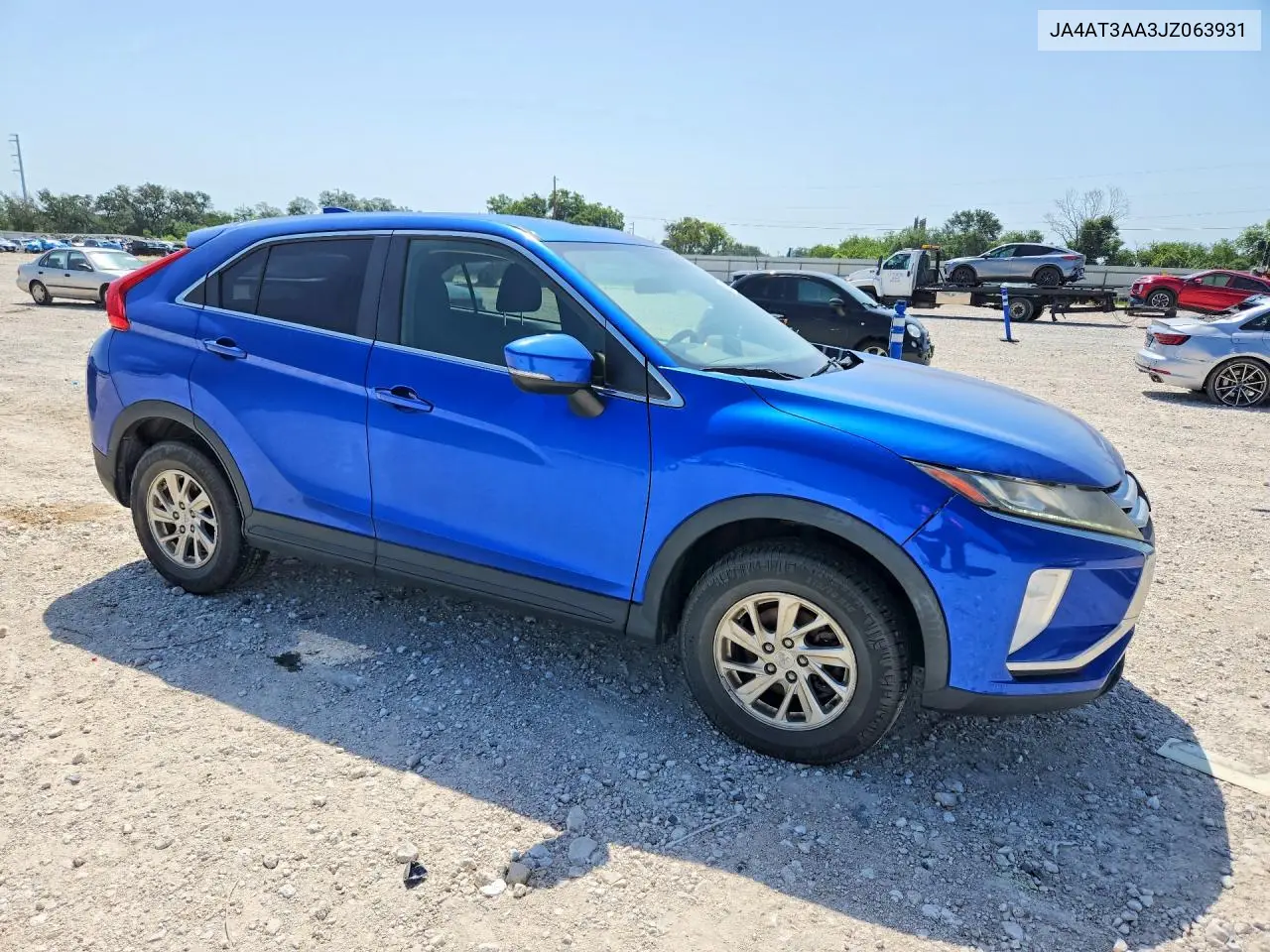 2018 Mitsubishi Eclipse Cross Es VIN: JA4AT3AA3JZ063931 Lot: 61996096
