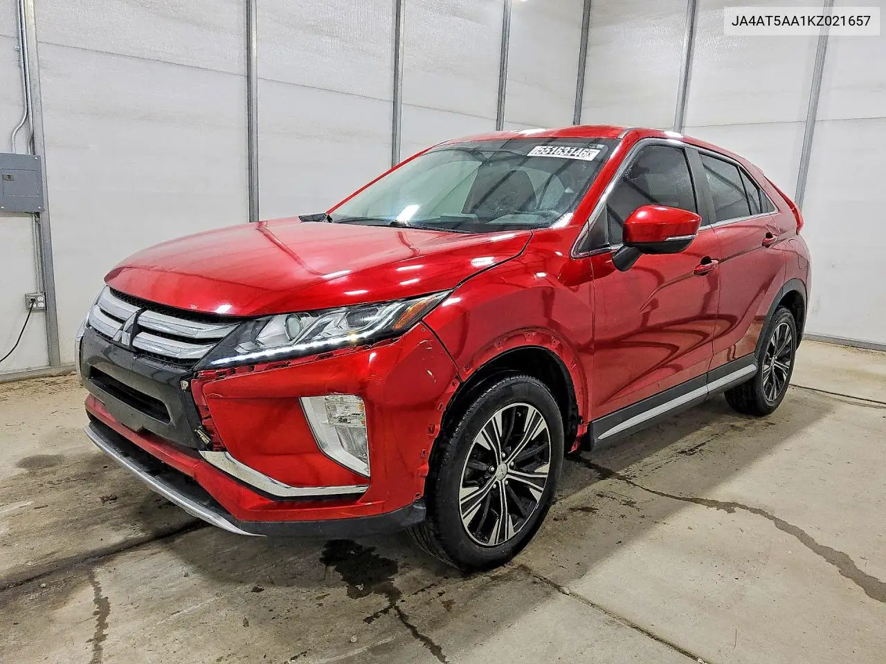 2019 Mitsubishi Eclipse Cross Se VIN: JA4AT5AA1KZ021657 Lot: 55163146